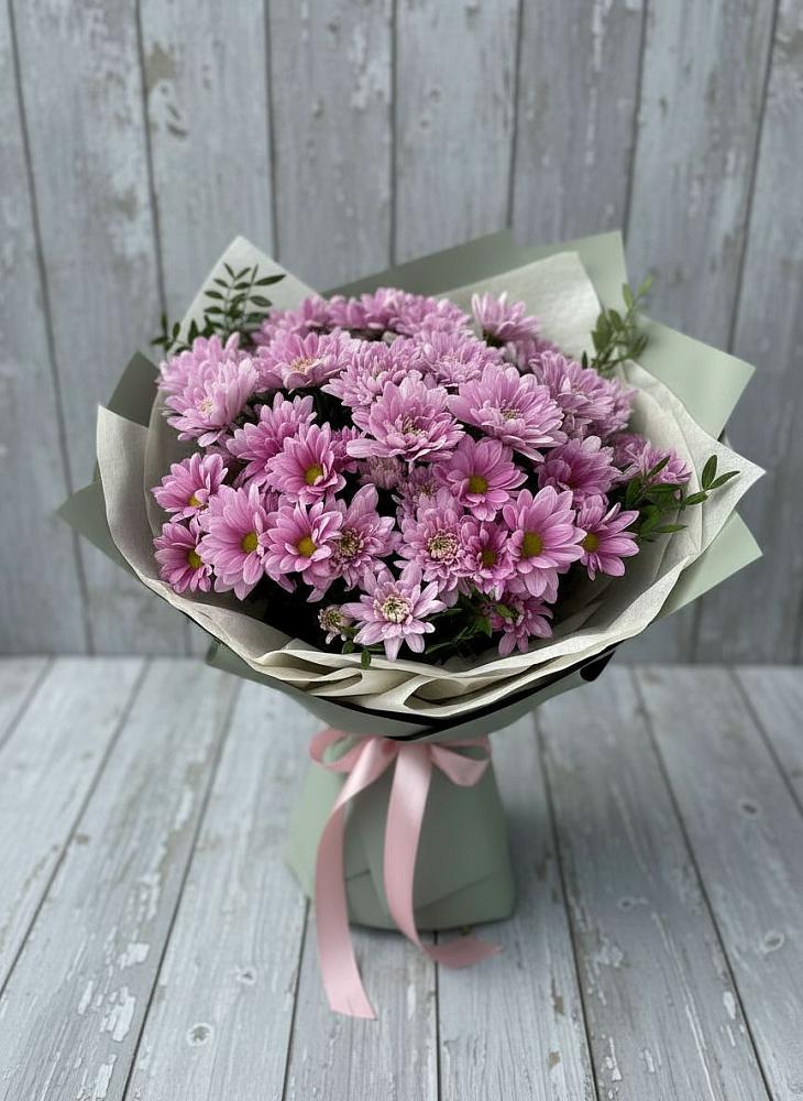 Букет цветов из: Хризантемы в Поселок дома отдыха Огарево