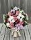 Букет цветов из: Альстромерии, Гвоздики, Розы и Хризантемы в Поселок дома отдыха Огарево