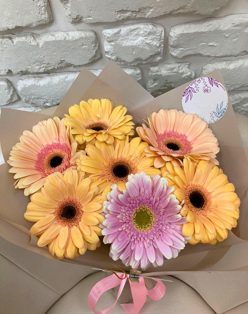 Букет цветов из: Герберы в Поселок дома отдыха Огарево