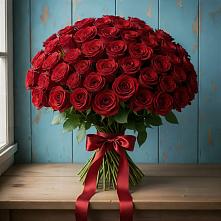 Букет Красные розы Блэк Меджик в Поселок дома отдыха Огарево