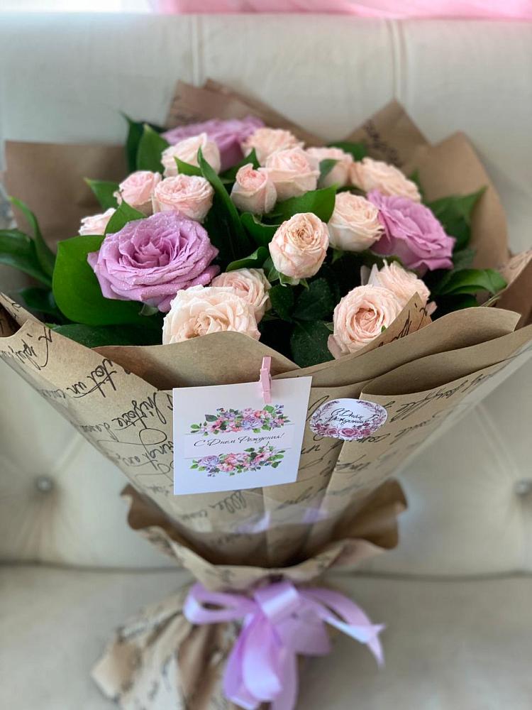 Букет цветов из: Розы в Поселок дома отдыха Огарево