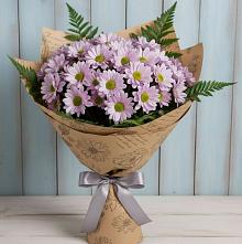 Букет цветов из:  Хризантемы в Поселок дома отдыха Огарево