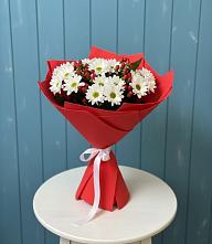 Букет цветов из:  Хризантемы #REPLACE_PRED# Поселок дома отдыха Огарево