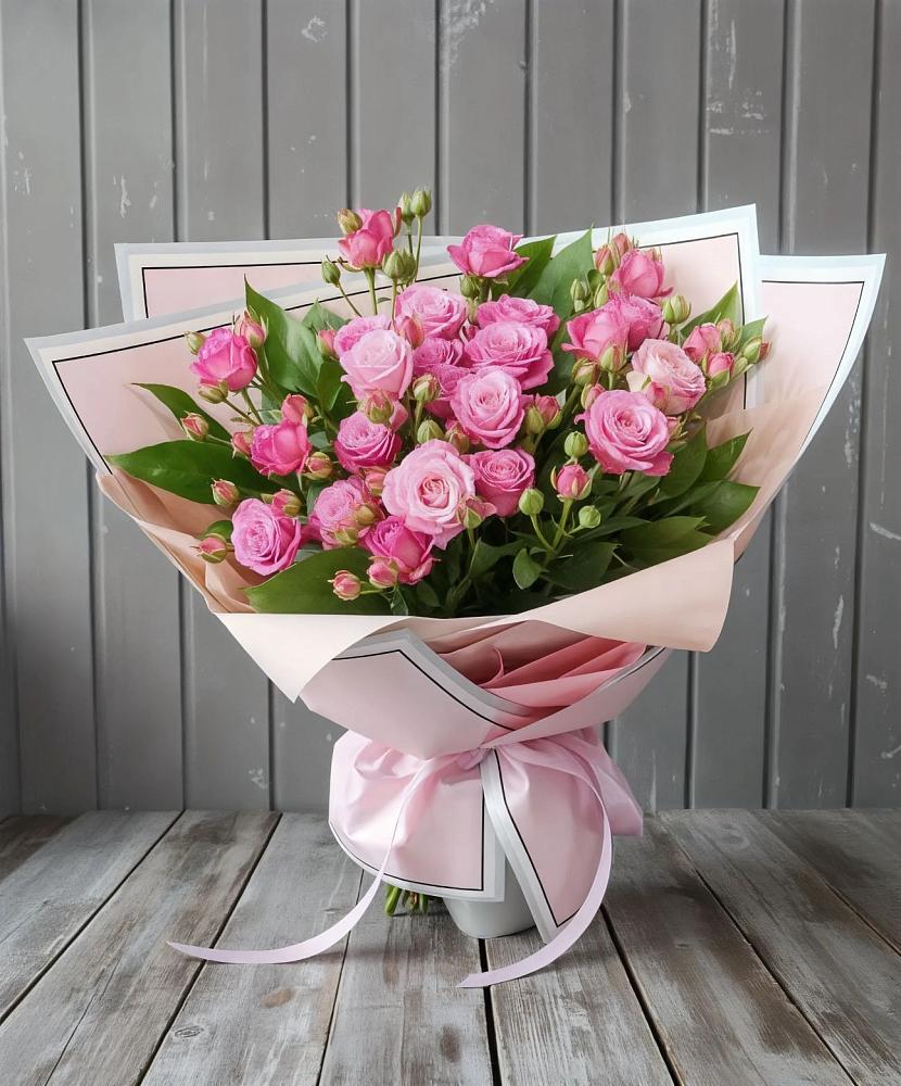 Букет Розовый кустик в Поселок дома отдыха Огарево