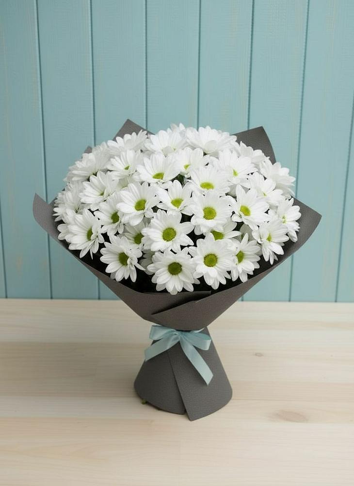 Букет цветов из: Хризантемы в Поселок дома отдыха Огарево