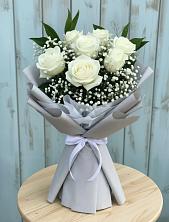 Букет цветов из:  Розы в Поселок дома отдыха Огарево