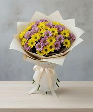 Букет цветов из:  Хризантемы в Поселок дома отдыха Огарево