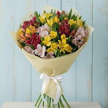 Букет цветов из:  Альстромерии в Поселок дома отдыха Огарево
