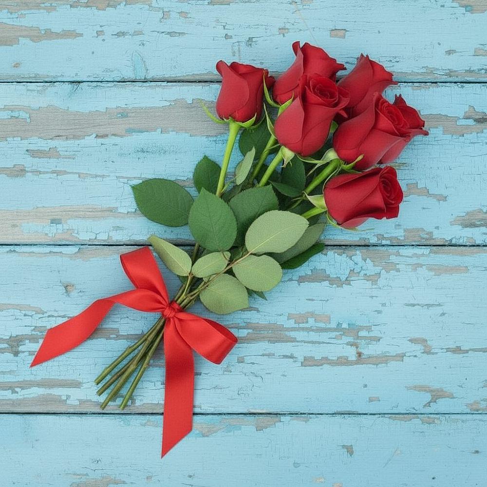 Букет Красные розы в Поселок дома отдыха Огарево