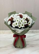 Букет цветов из:  Хризантемы #REPLACE_PRED# Поселок дома отдыха Огарево
