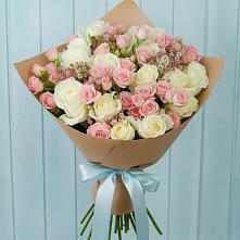 Букет цветов из:  Розы в Поселок дома отдыха Огарево
